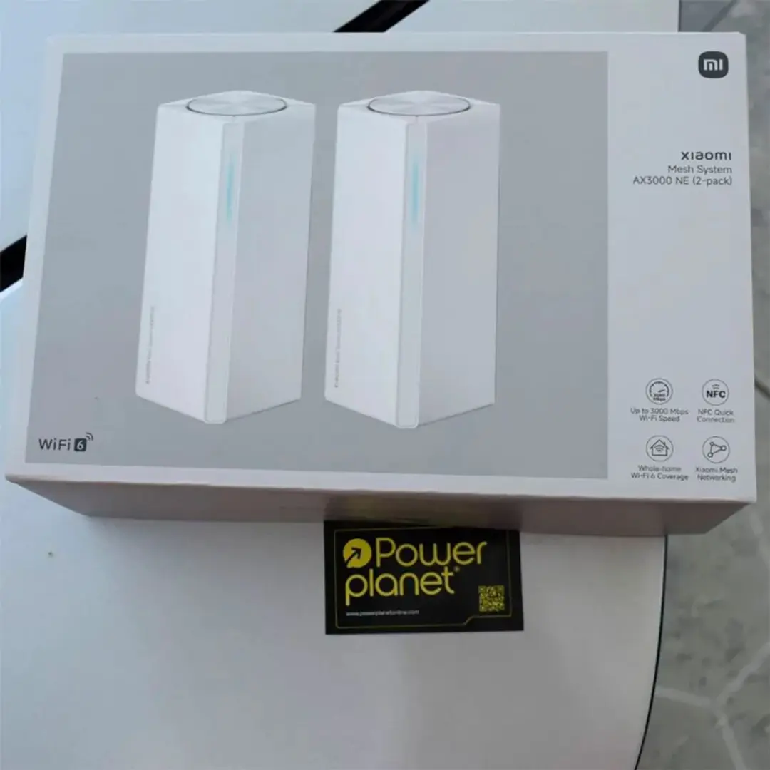 Xiaomi Mesh System AX3000 NE - 2 Stuks - Zwart