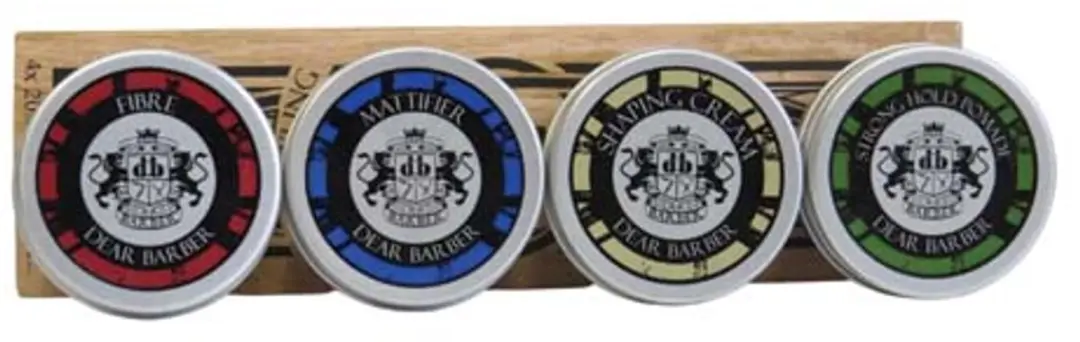 Dear Barber Fibre Mini Styling Set - 4 Stuks