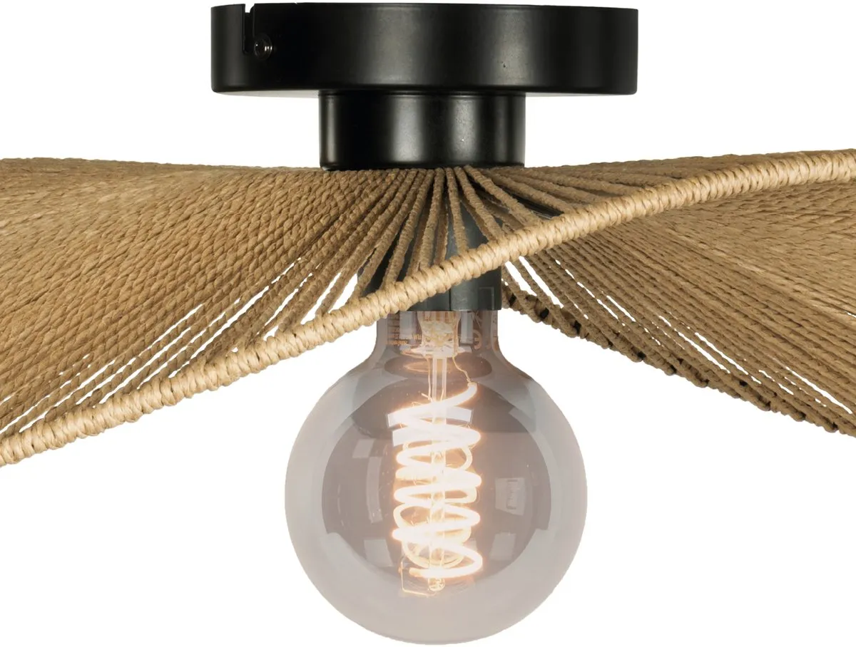 Eglo Siruela Plafondlamp E27 - 56cm - Bruin/Zwart