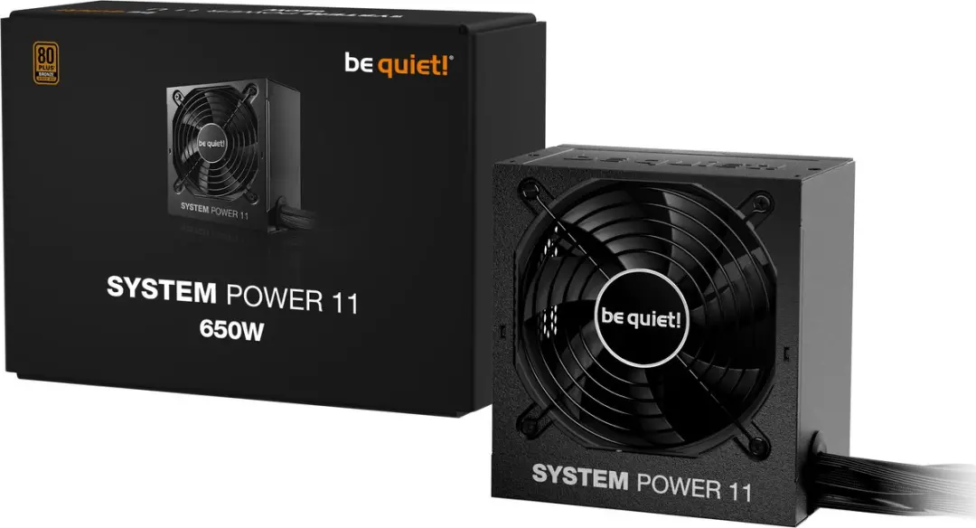 be quiet! System Power 11 BP011EU Voeding 650W - Zwart