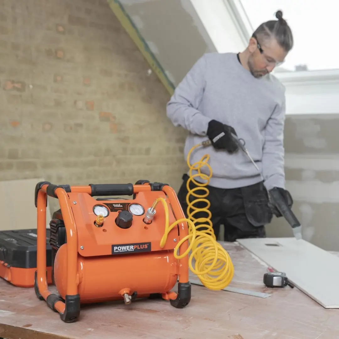 Powerplus POWDP7070 Compressor 5L - 36L/min