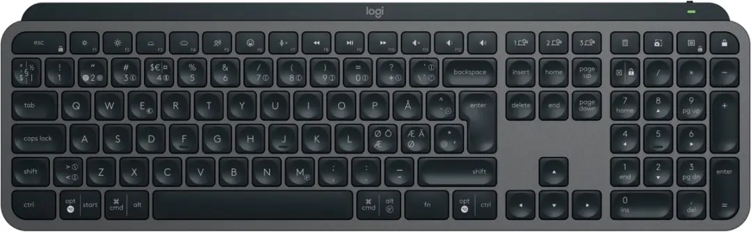 Logitech MX Keys Combo Gen 2 Grafiet - Deens/Zweeds/Fins - 920-010931