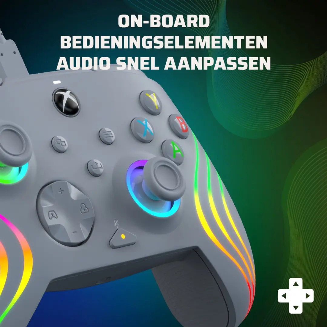 PDP Afterglow WAVE 049-024-GE Gaming Controller - Grijs