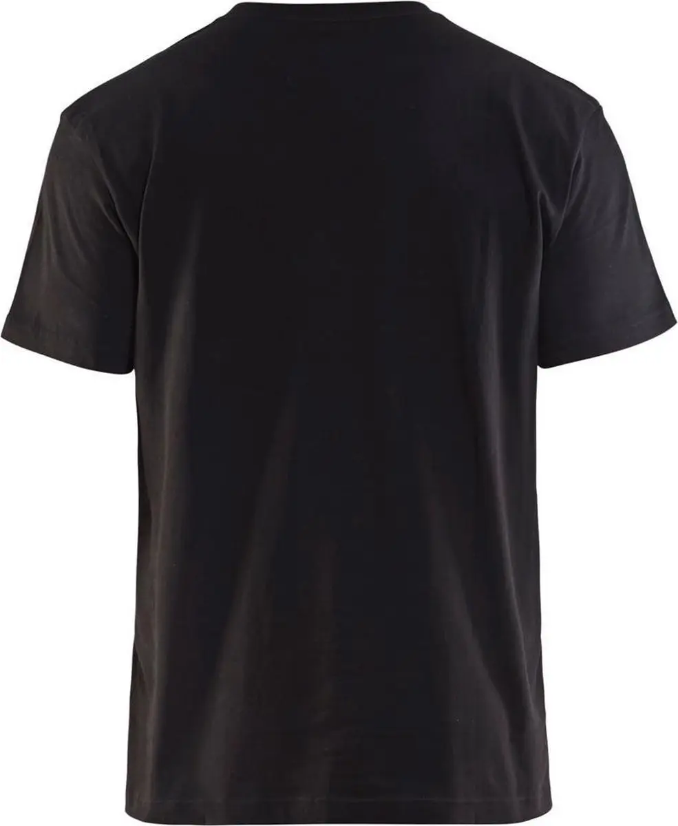Blåkläder T-shirt Bi-Color 3379-1042 - Zwart/Rood XL