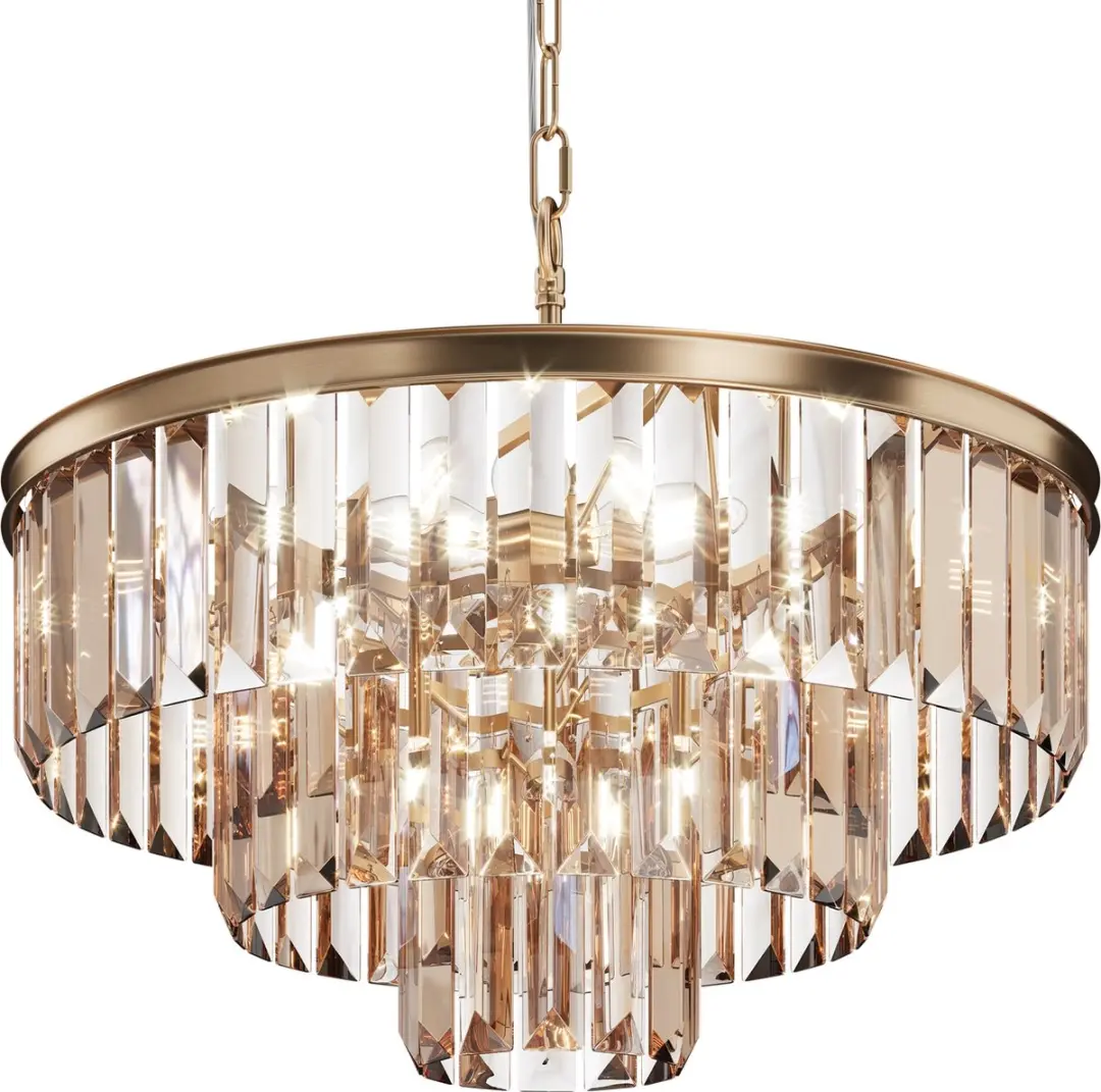 Maytoni Revero Hanglamp - Goud - 7 Lichtpunten Ø50cm