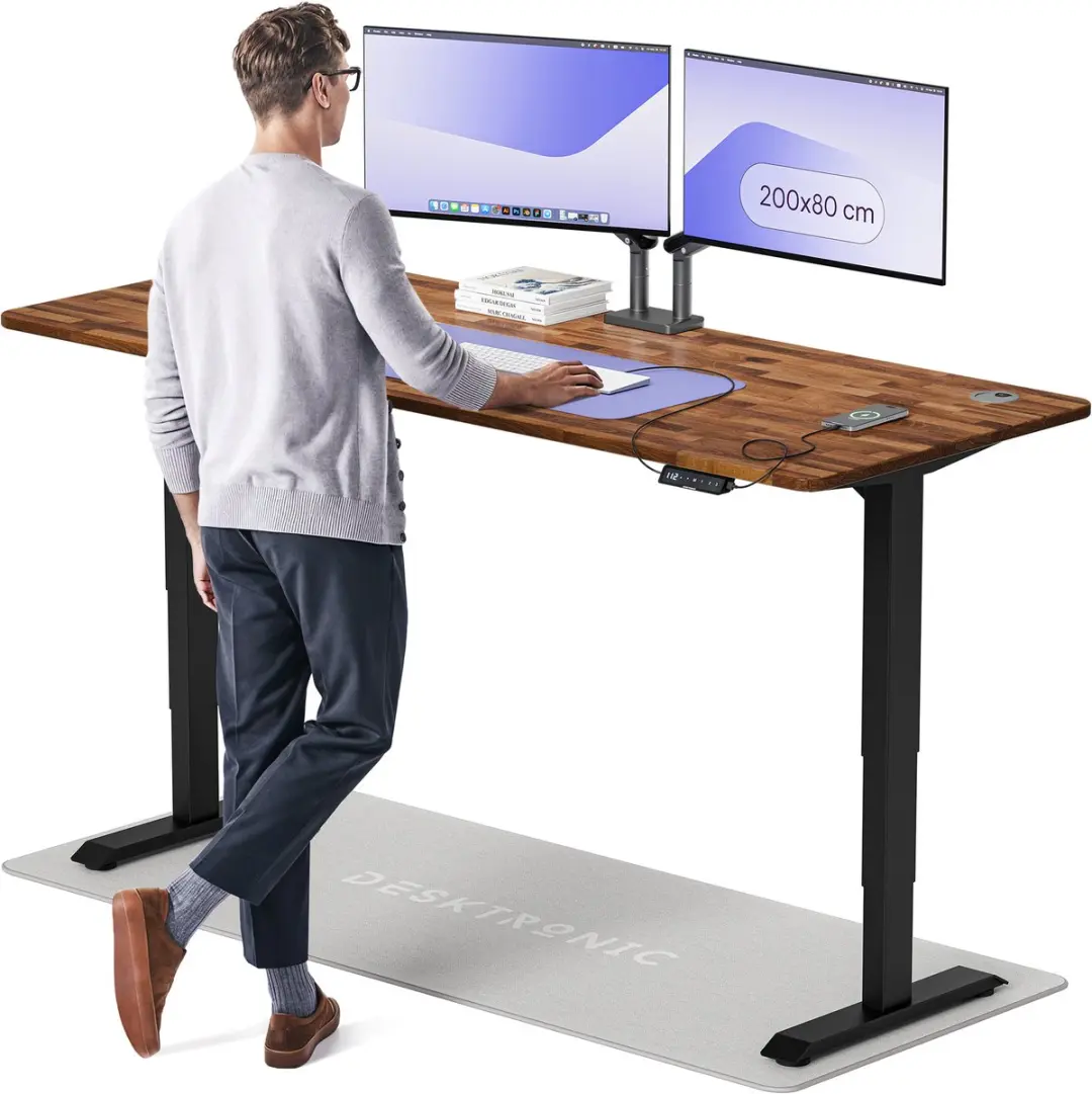 Desktronic HomePro Zit-sta Bureau 200x80cm