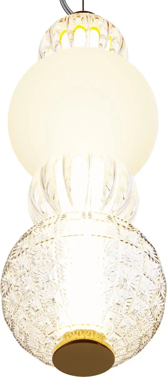 Maytoni Hanglamp Collar Ø14,7cm - Goud