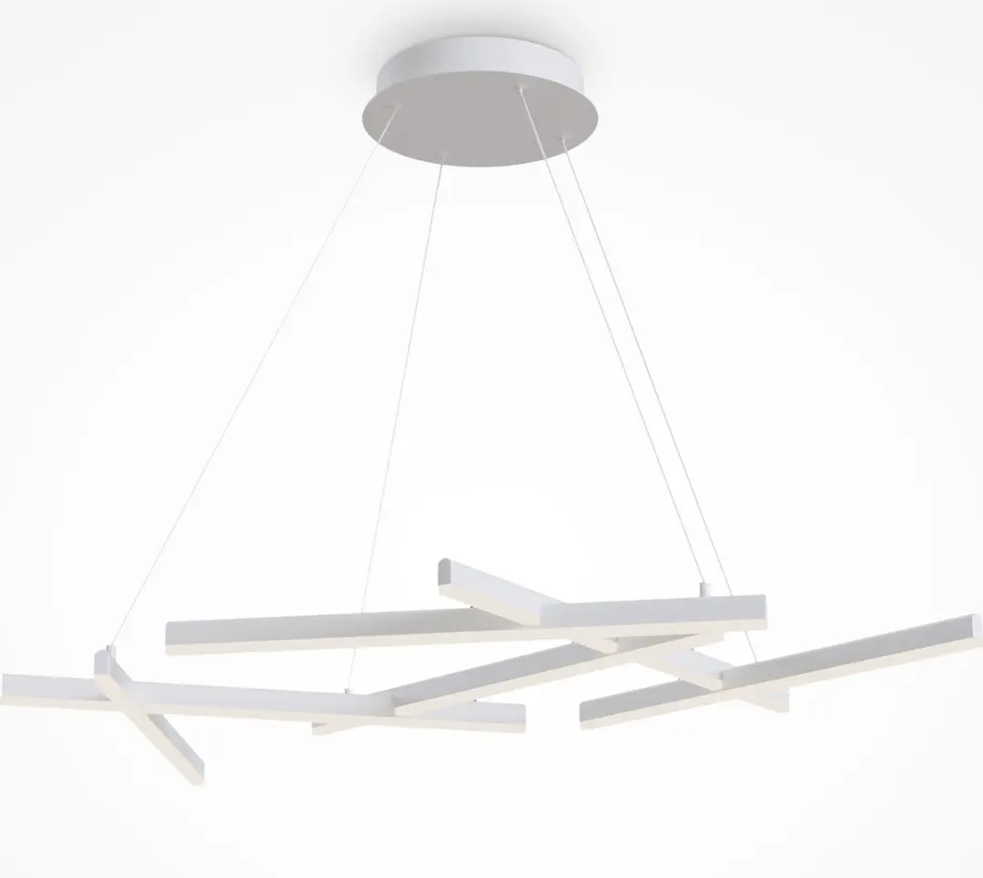 Maytoni Hanglamp Line Wit - 6 Lichtpunten 3000K