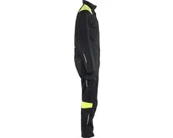 Blåkläder Inhärent 60771512 Overall - 27 Schwarz/High Vis Geel