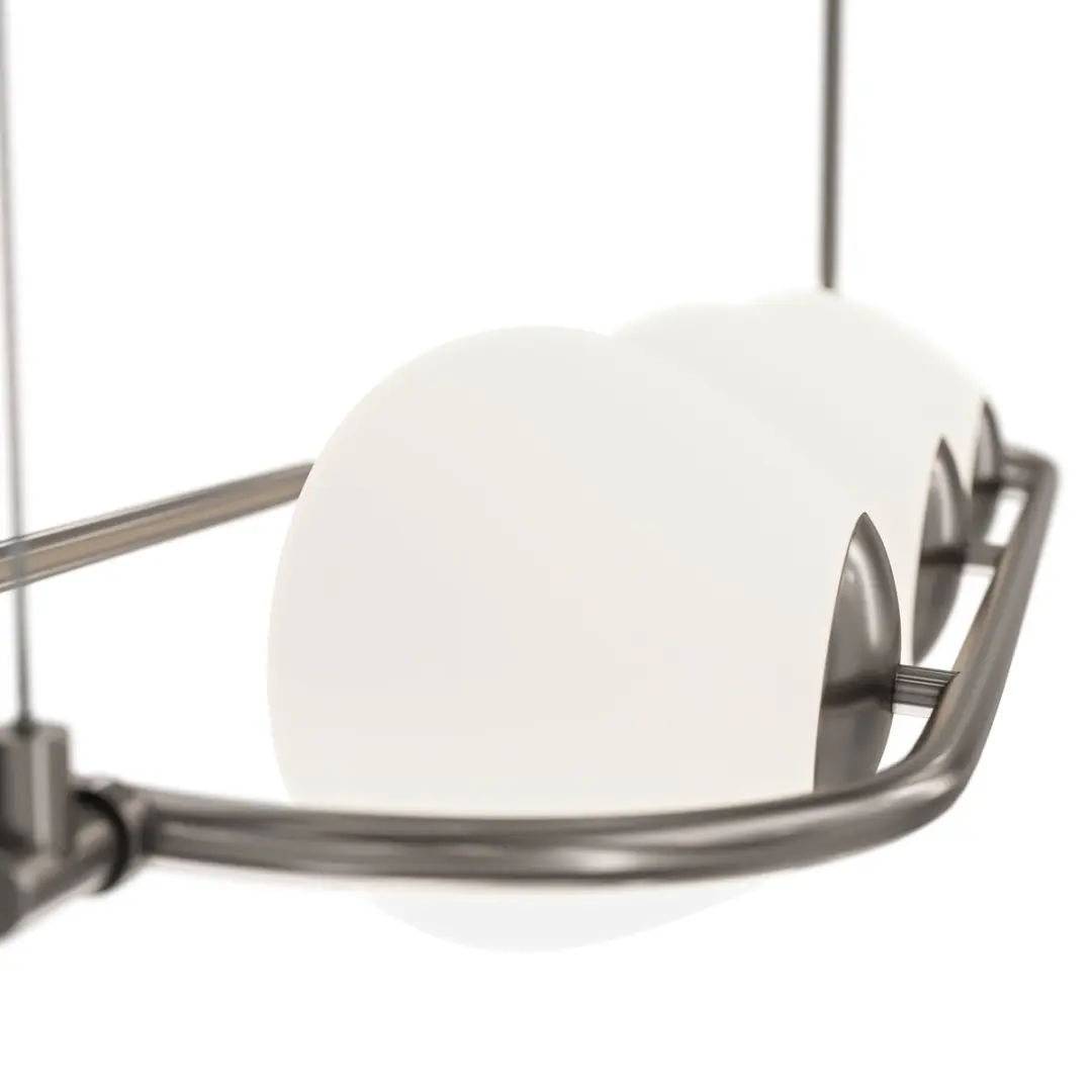 Maytoni Erich Hanglamp - Ø15cm - Nikkel