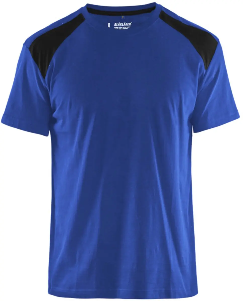 Blåkläder Bi-Colour Werkshirt - M - Blauw/Zwart