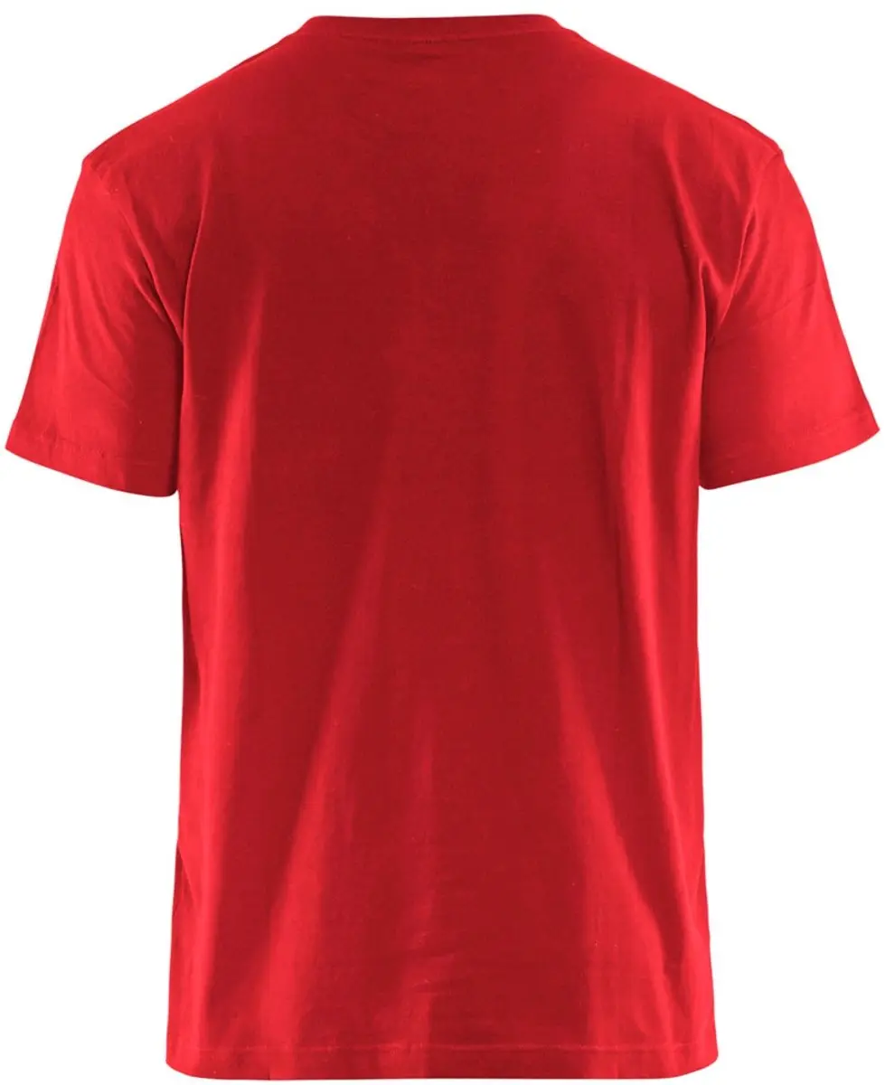 Blåkläder T-shirt Bi-Color 3379-1042 - Rood/Zwart - L