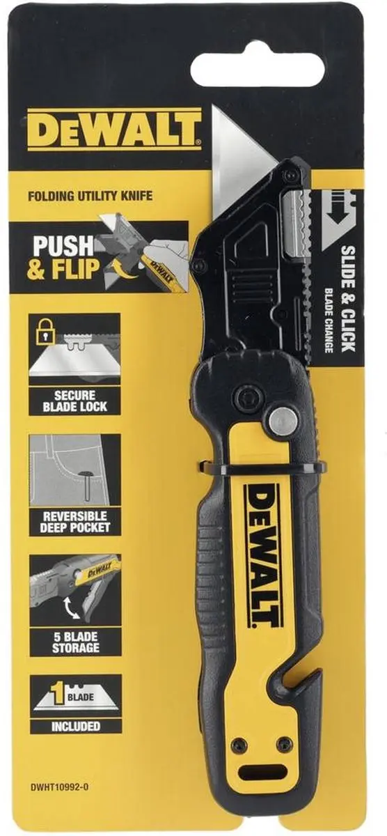 DeWalt DWHT10992-0 Opvouwbaar Mes - Trapeziumlemmet