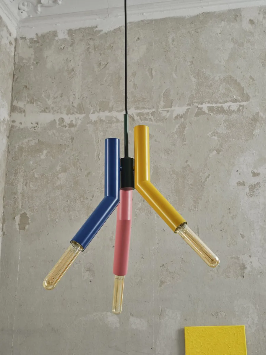 LEDVANCE Decor Straw Wandlamp - E27 - Veelkleurig Metaal