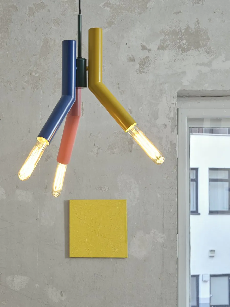 LEDVANCE Decor Straw Wandlamp - E27 - Veelkleurig Metaal