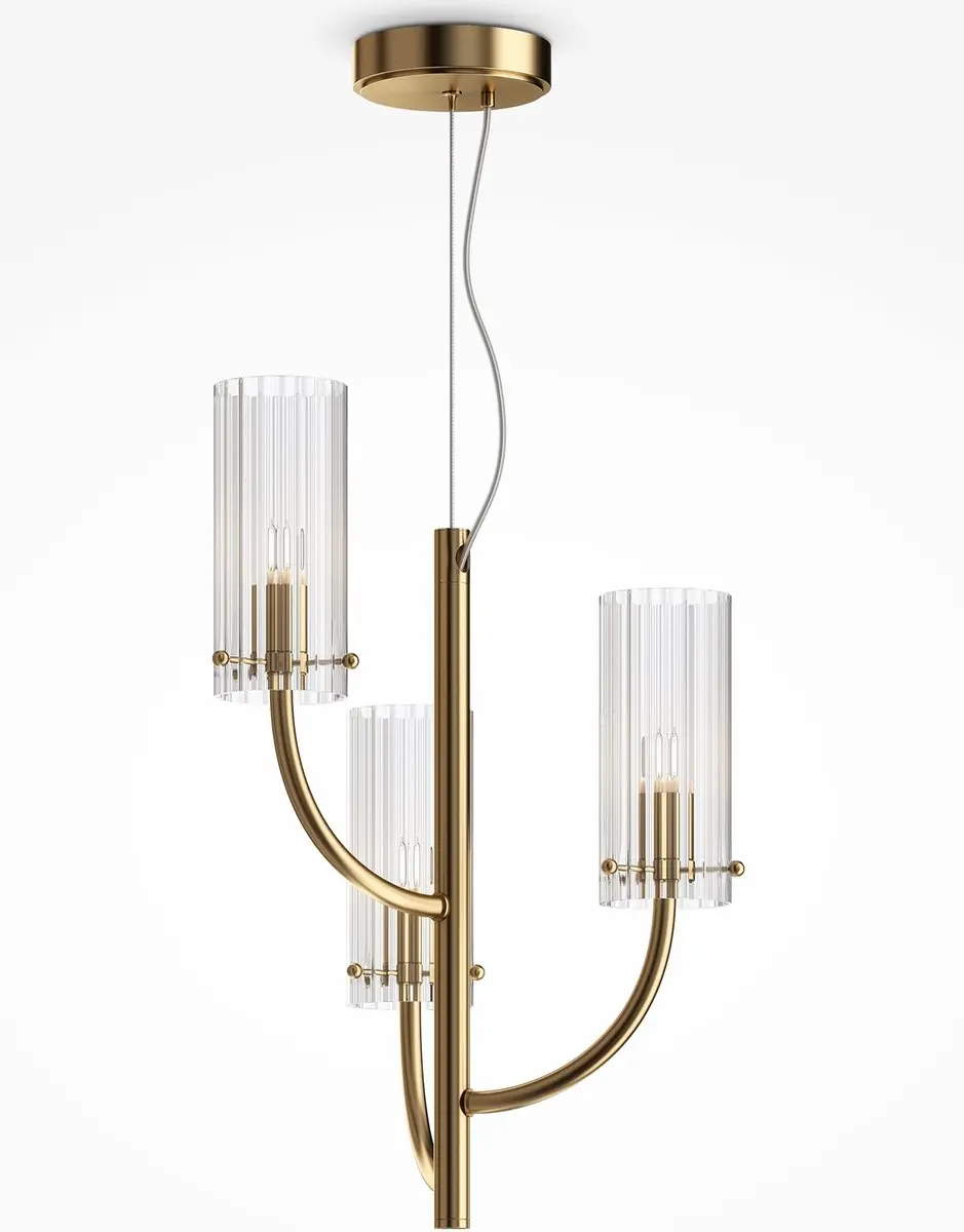 Maytoni Hanglamp Arco Messing - Ø35cm