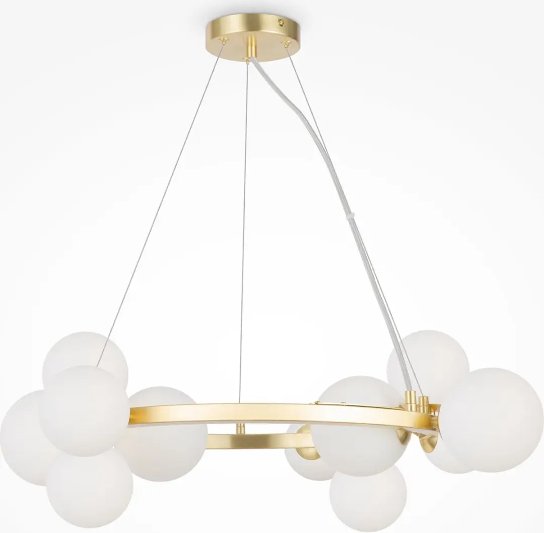 Maytoni Dallas Hanglamp - Goud - Ø67cm
