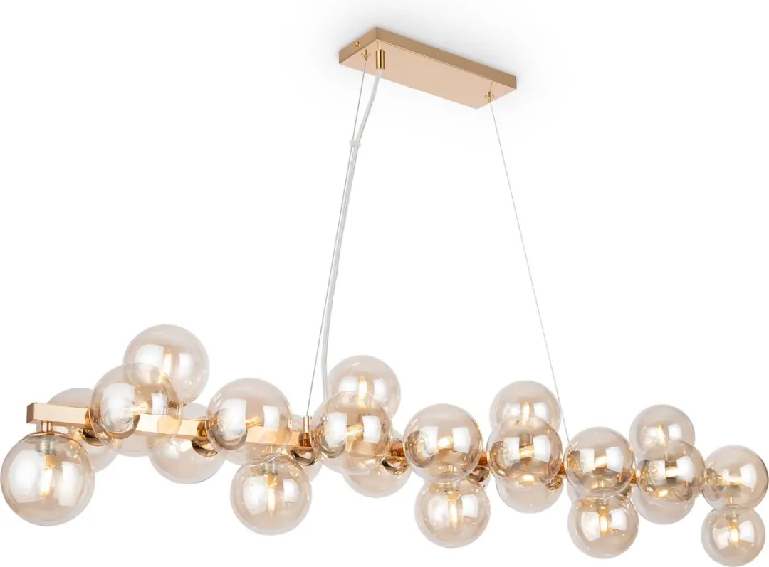 Maytoni Dallas Hanglamp - 25 Lichtpunten Goud