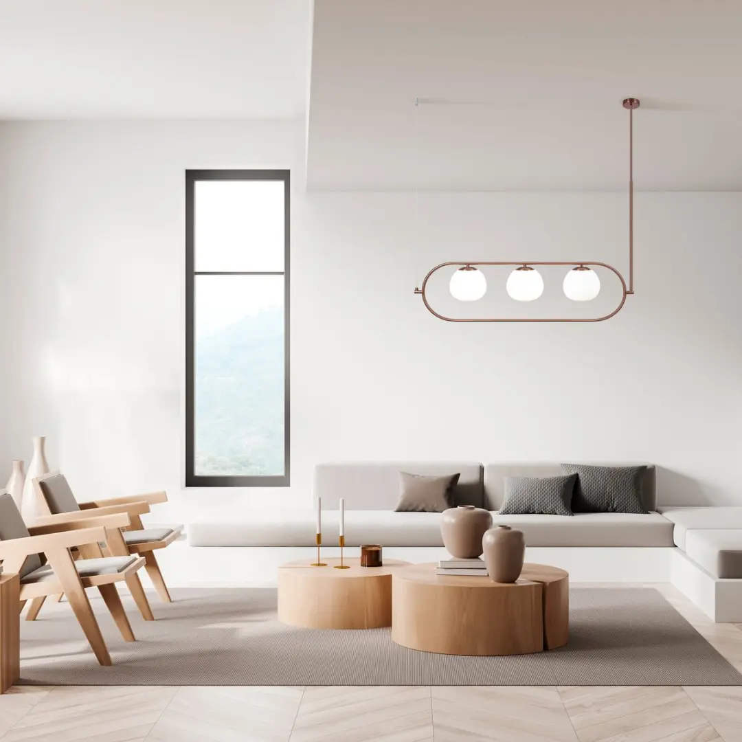 Maytoni Erich Hanglamp - 3x40W - Ø15cm - Goud