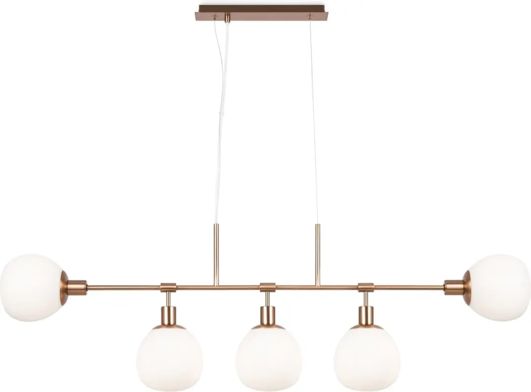 Maytoni Erich Hanglamp - 5x40W - Goud