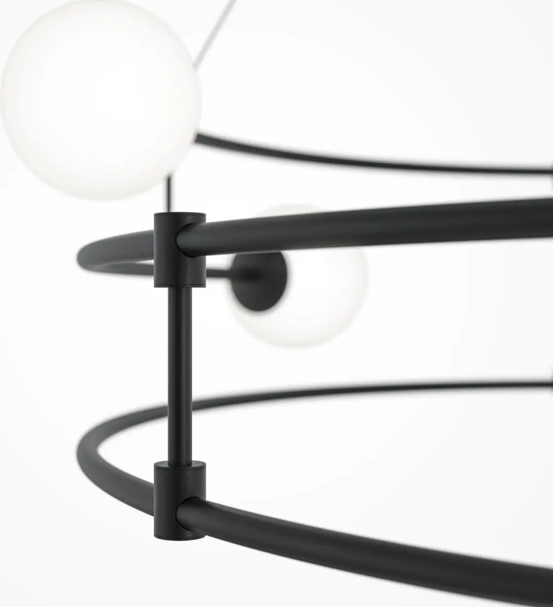 Maytoni Hanglamp Balance Ø81,2cm - 6 Lichtpunten - Zwart