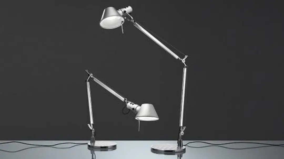 Artemide Tolomeo Mini Tafellamp - Aluminium - Ø15cm - afbeelding 6 van 6