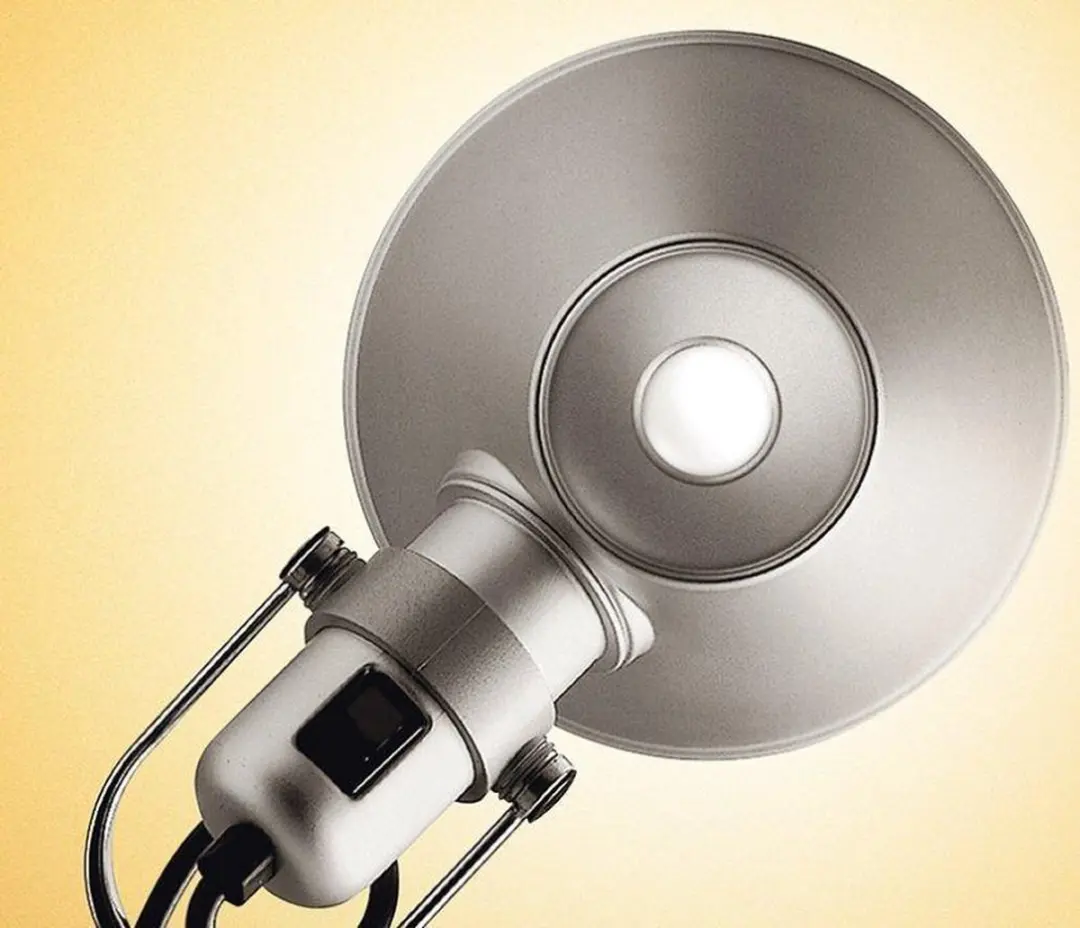 Artemide Tolomeo Mini Tafellamp - Aluminium - Ø15cm