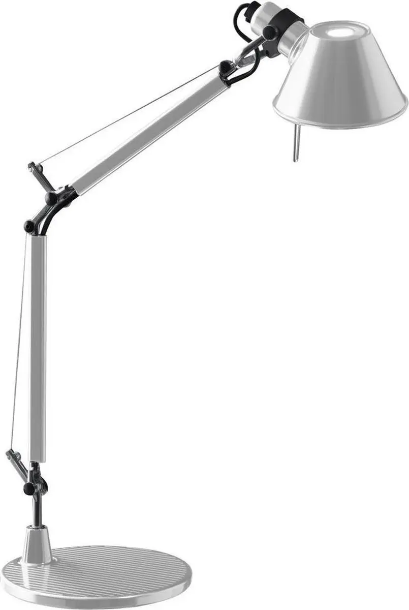 Artemide Tolomeo Mini Tafellamp - Aluminium - Ø15cm