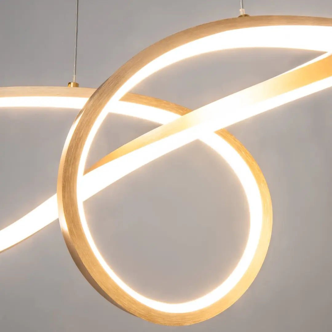 Maytoni Curve Hanglamp - Goud