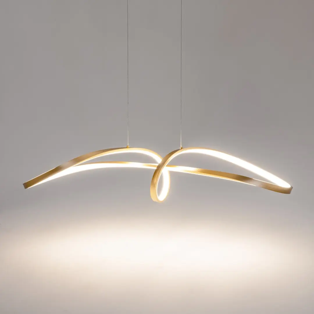 Maytoni Curve Hanglamp - Goud