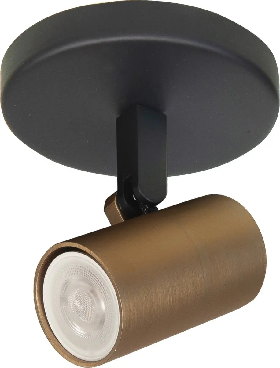 Highlight Piccolo Spot - GU10 - Ø10cm - MessingZwart