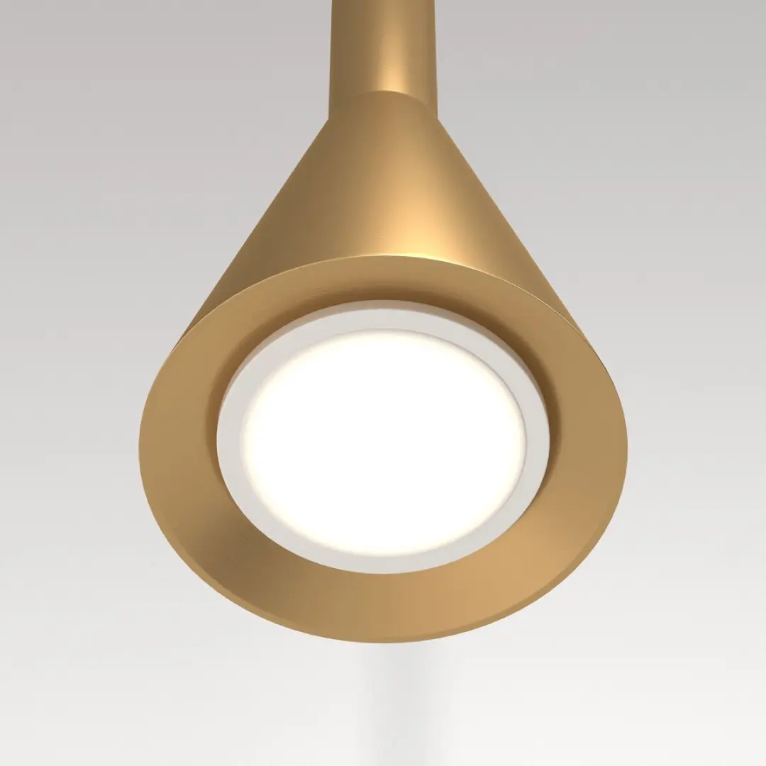 Maytoni Technical Hanglamp Arrow Goud - Ø7,5cm