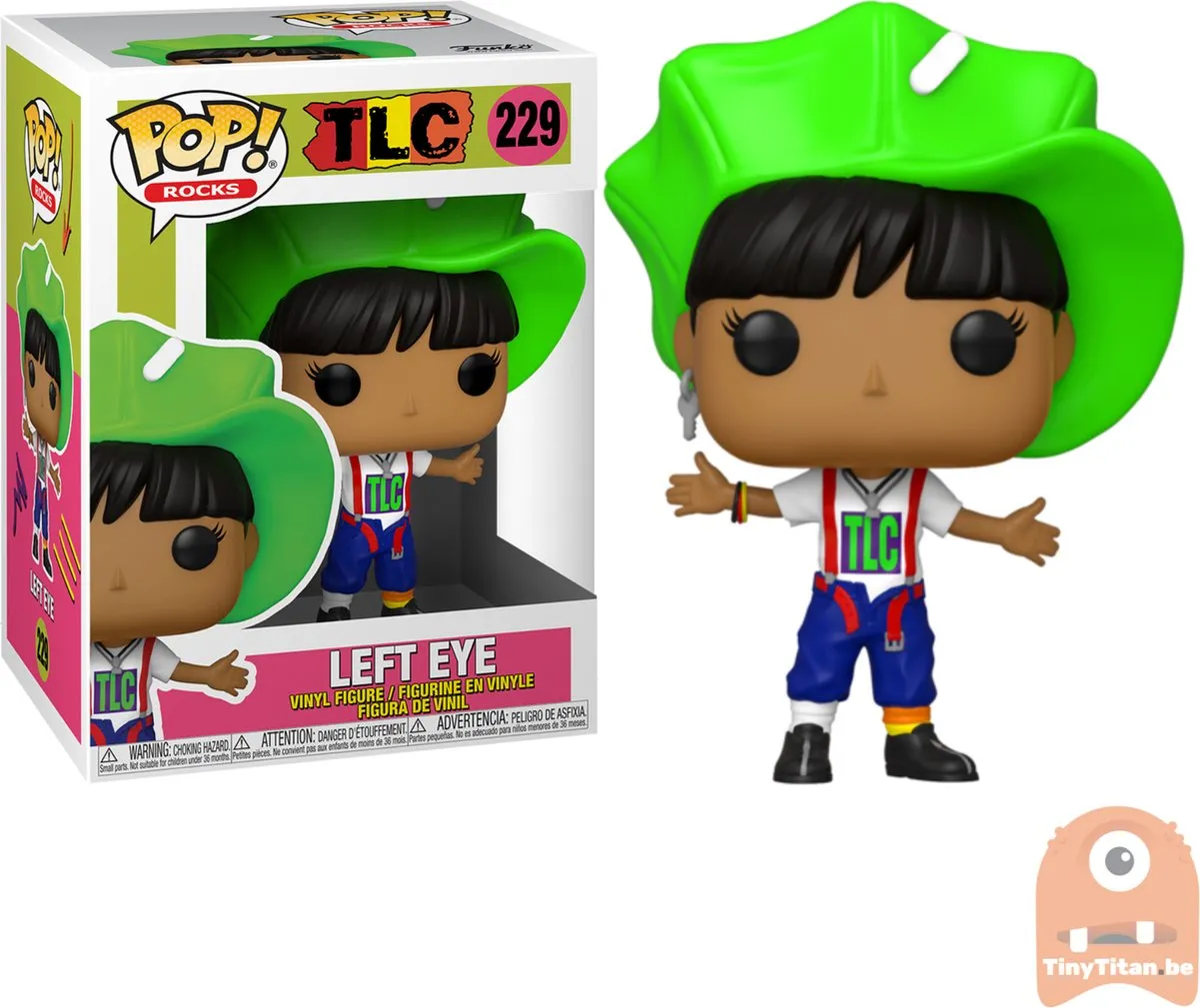 Funko POP! Rocks Left-Eye Verzamelfiguur - 9 cm Multicolor - afbeelding 3 van 4