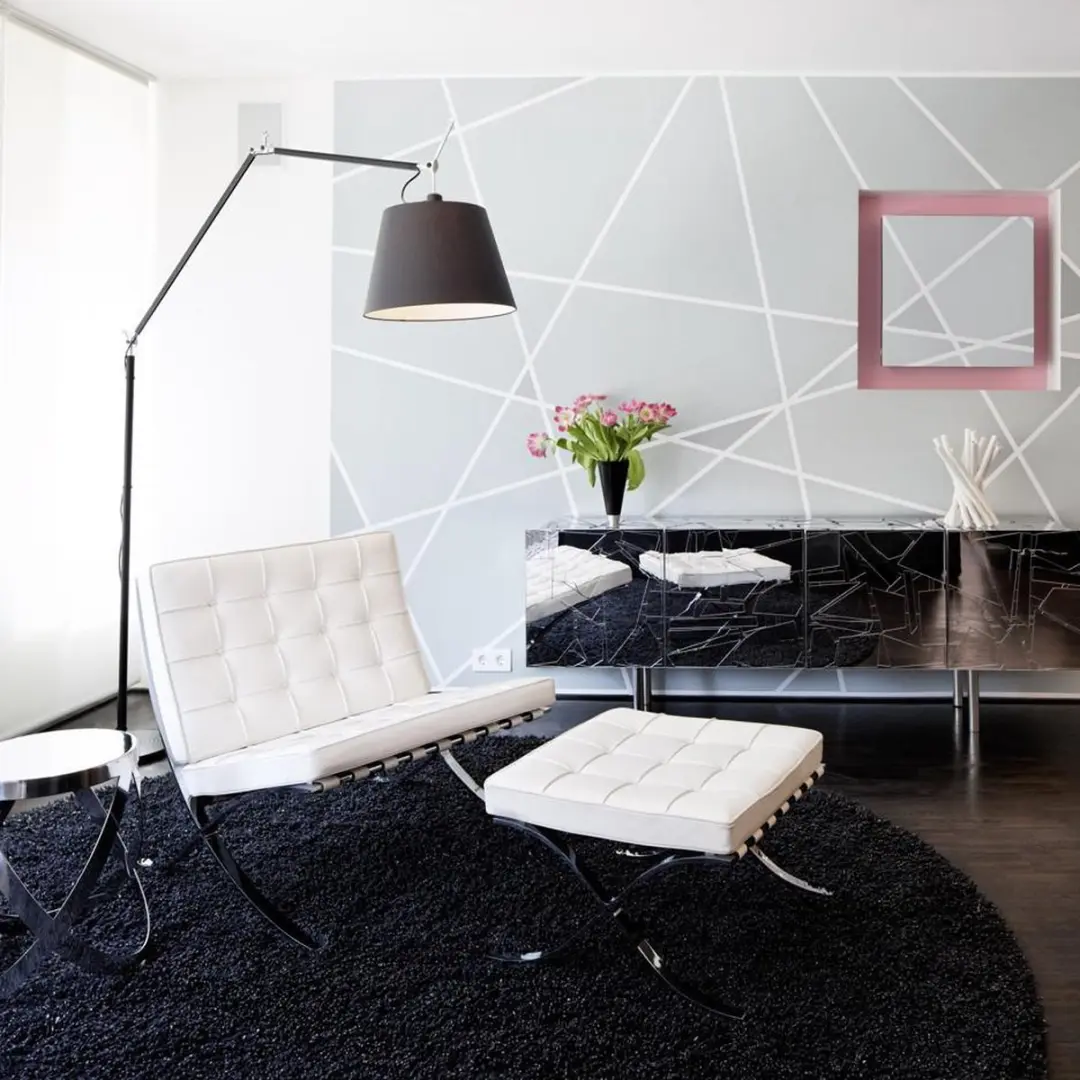Artemide Tolomeo Mega Vloerlamp - 150W - Ø42cm - Zwart