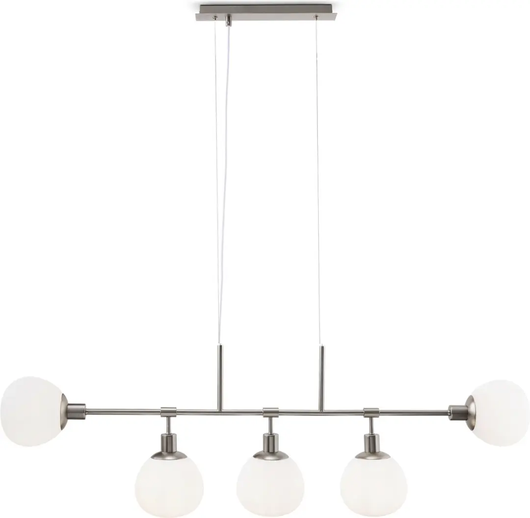Maytoni Erich Hanglamp - 8x40W - Zilver