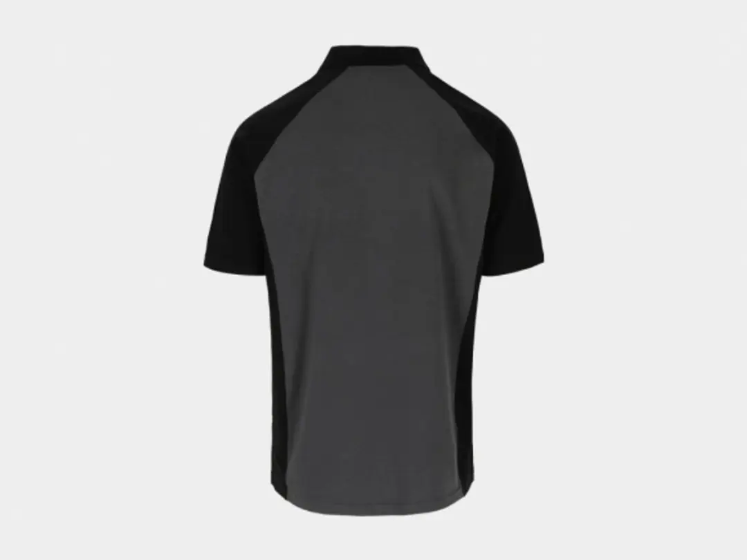 Herock Brabo Polo Korte Mouwen - XL - Antraciet/Zwart