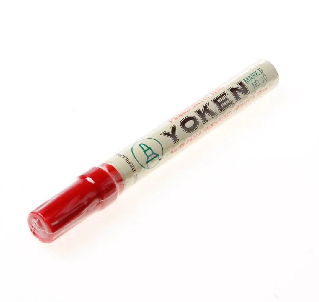 Pentel Yoken Viltstift - Rood