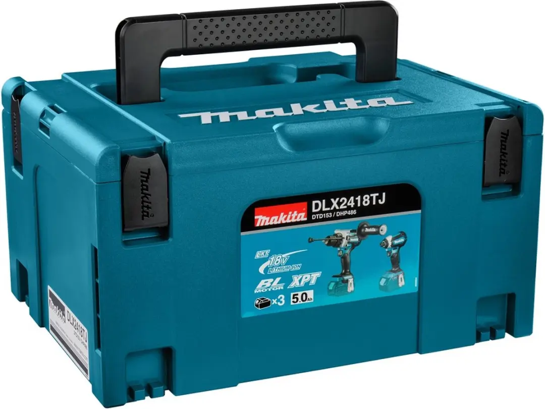 Makita DLX2418TJ Combiset Boor/Schroefmachine - 2 Accu's - afbeelding 6 van 6