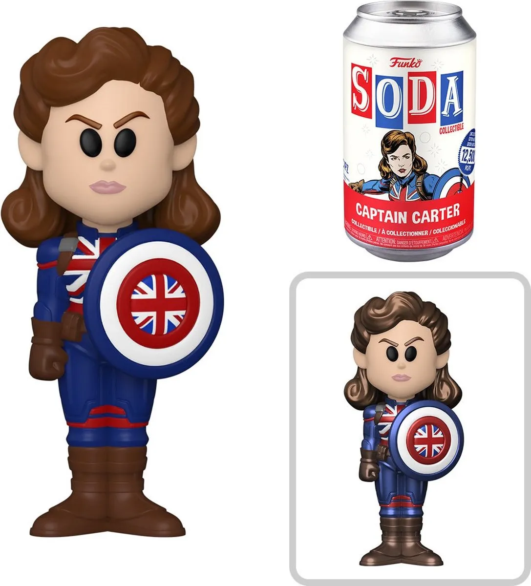 Funko What if Marvel Captain Carter Vinyl Figuur
