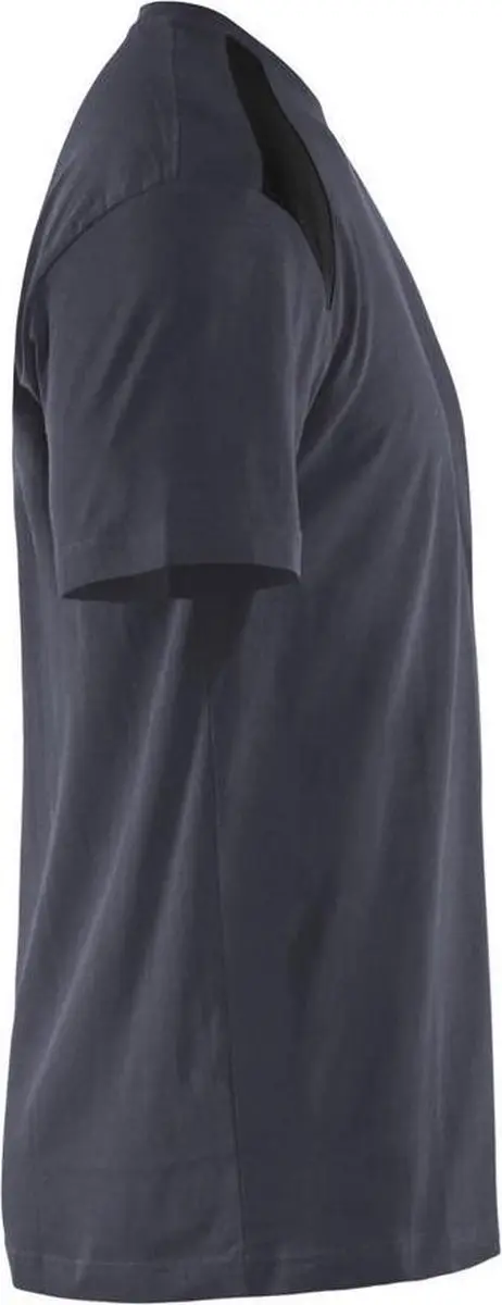 Blåkläder T-shirt 3379-1042 Bi-Color - Donkergrijs/Zwart - XL
