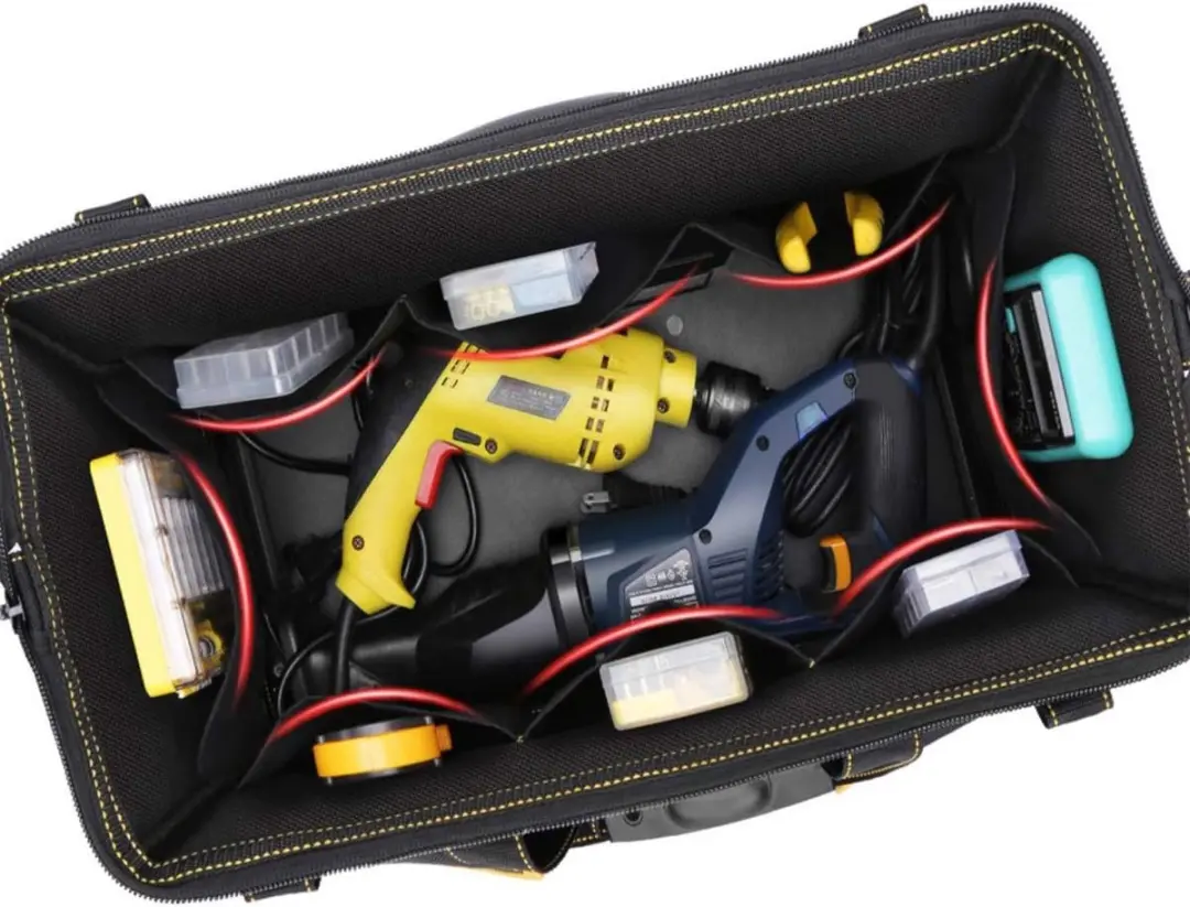 Stanley Gereedschapstas 17-inch - 36x17x25cm - Geel/Zwart - afbeelding 6 van 6