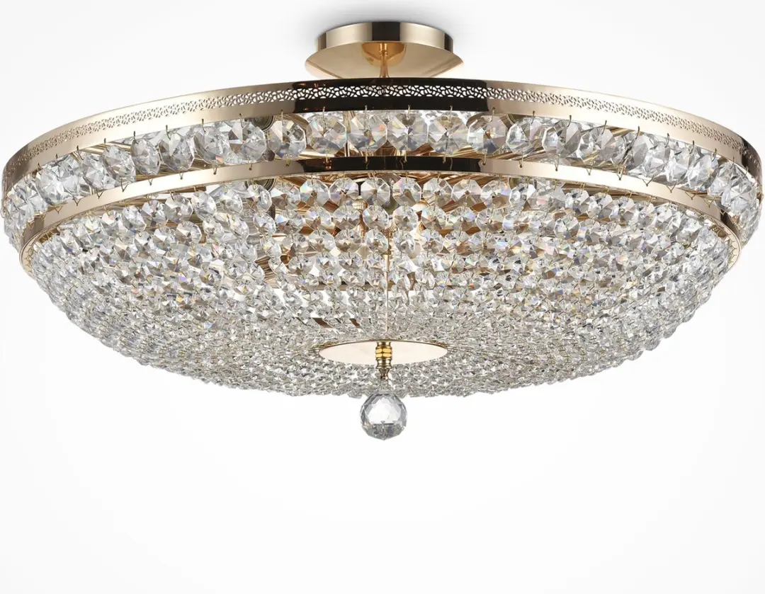 Maytoni Ottilia Kroonluchter - Goud - Ø65cm