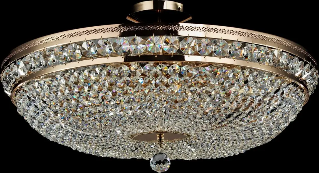 Maytoni Ottilia Kroonluchter - Goud - Ø65cm
