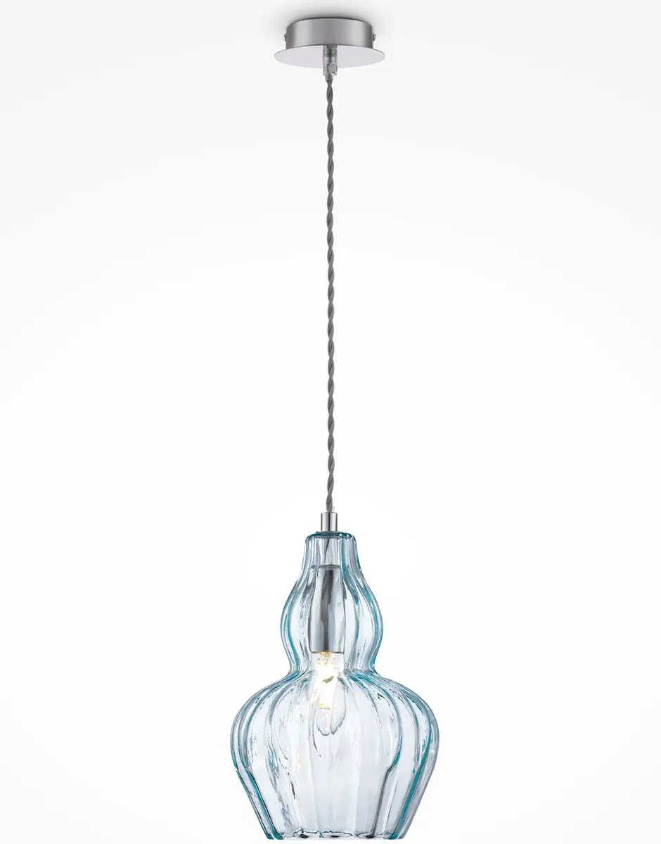 Maytoni Eustoma Hanglamp - Nikkel - Ø16cm