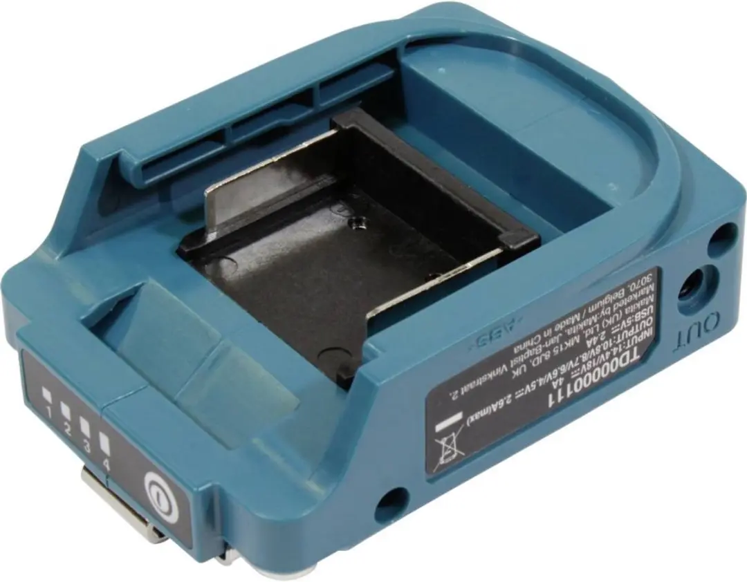 Makita TD00000111 LXT Verwarmde Jas/Vest/Deken - Oplader - afbeelding 6 van 6