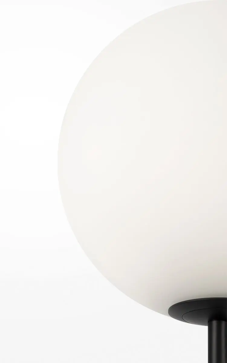 Maytoni Vloerlamp Ring Ø25cm - Zwart