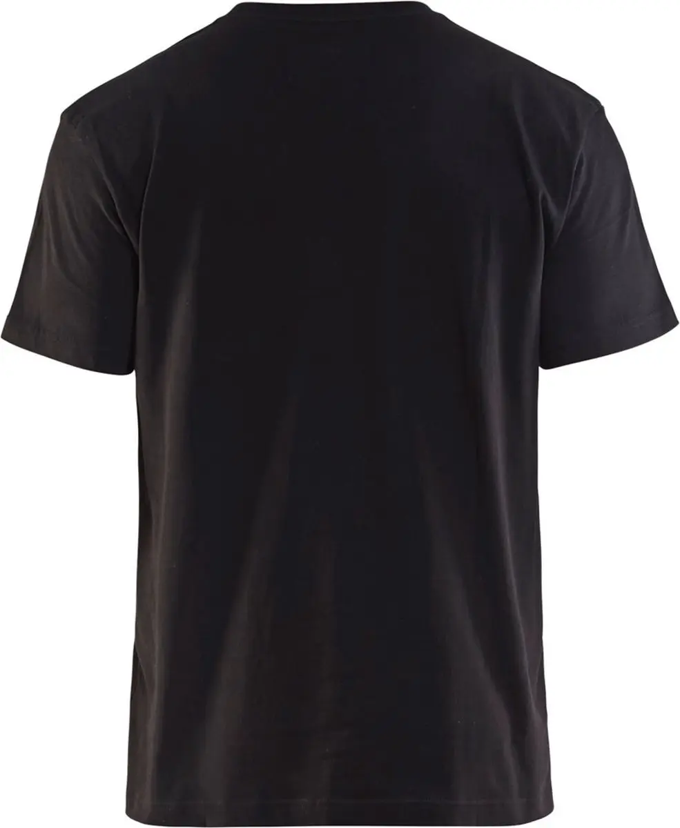Blåkläder T-shirt Bi-Color 3379-1042 - Zwart/Rood