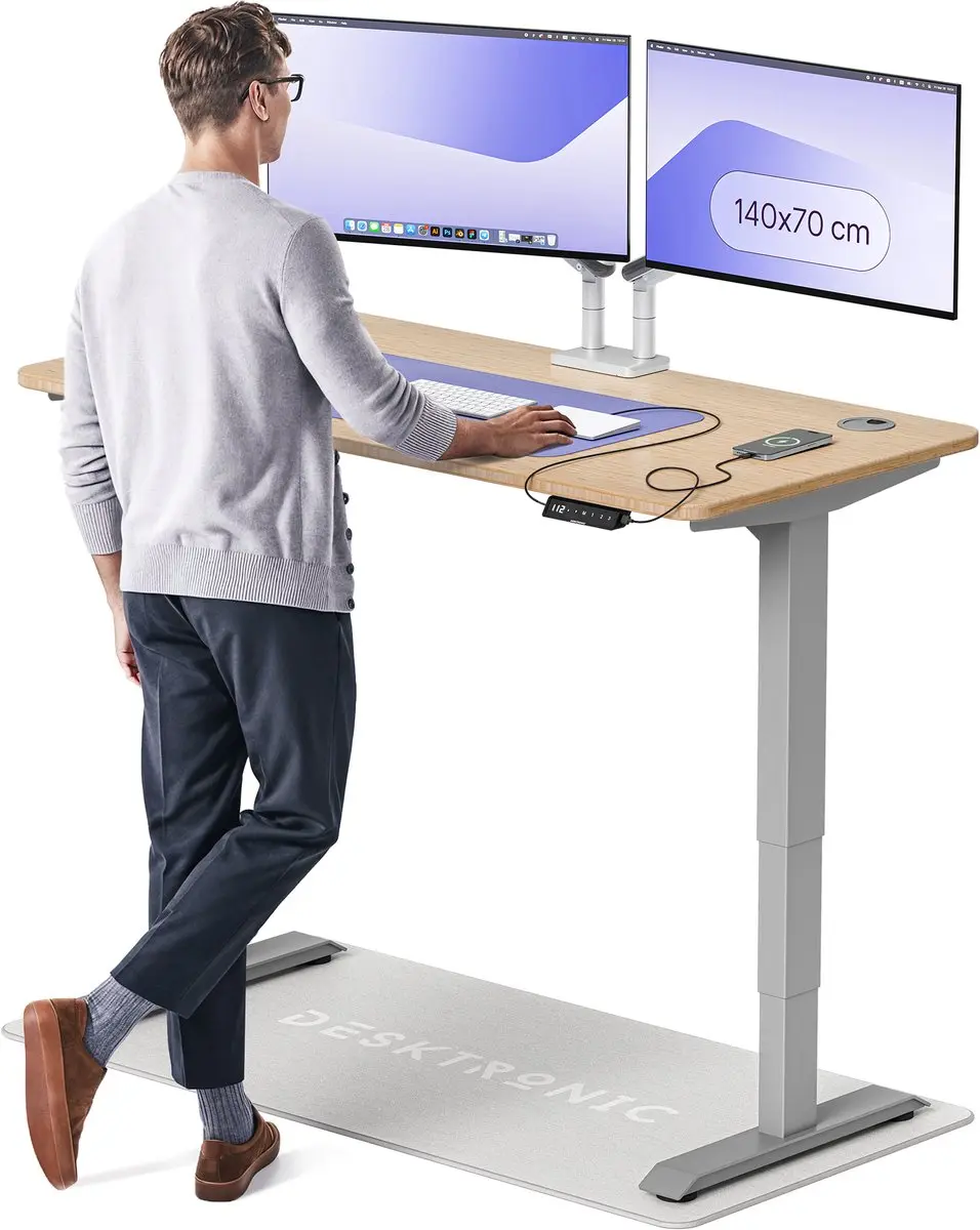 Desktronic HomePro Zit-sta Bureau 140x70cm