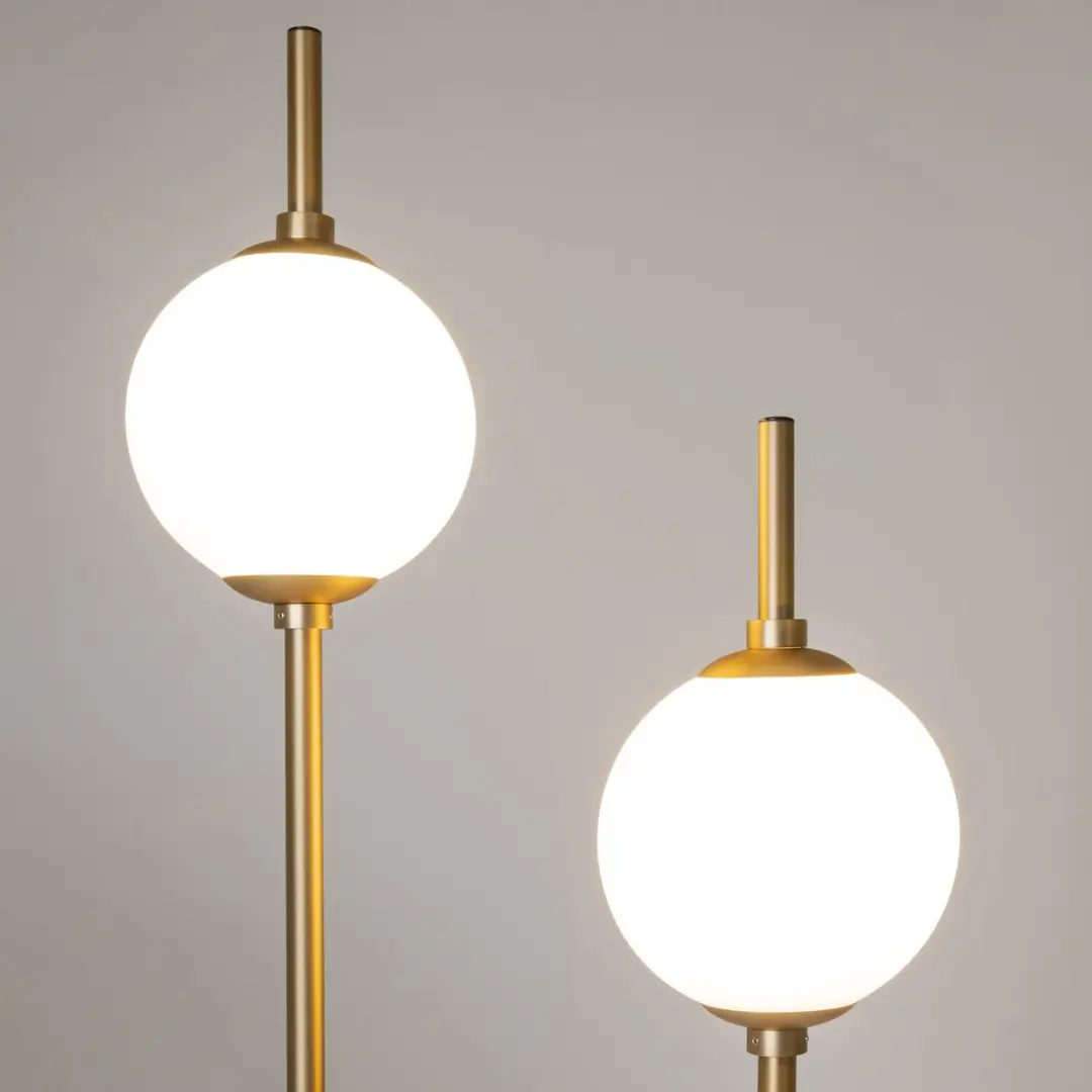 Maytoni The Sixth Sense Vloerlamp - Goud - 12W