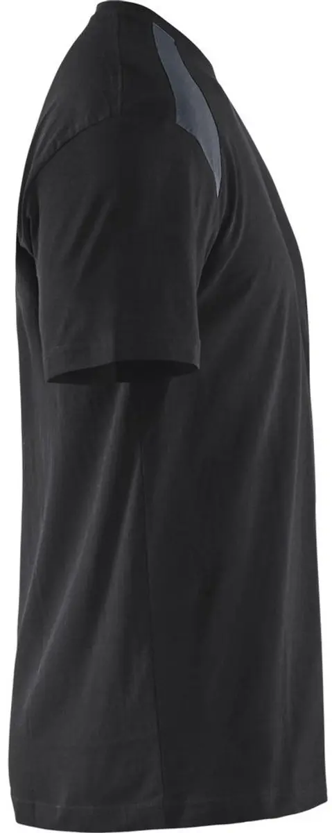 Blåkläder Bi-Colour Werkshirt - Zwart/Grijs S